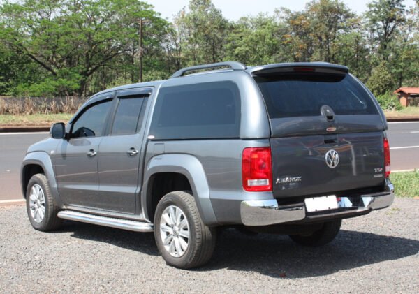 Capota de fibra modelo sw4 para vw Amarok cabine dupla