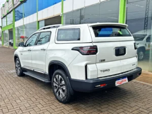 Capota de Fibra para Fiat Toro Branca ano 2025/2026.