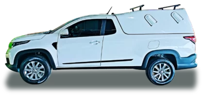 Capota de Fibra furgão para nova Fiat Strada com suporte de encada