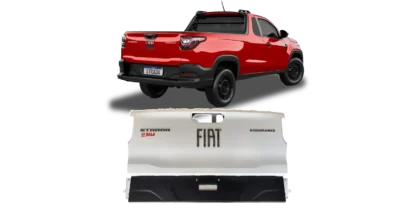 tampa traseira caçamba Fiat Strada Original ano 2020 ate 2023 Endurance Freedom Volcano